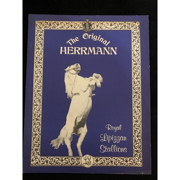 Hermann Royal Lipizzan Stallions, Autographed, 2 Booklets & postcard 1970s - Picture 2 of 12